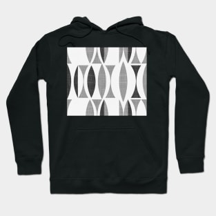 black and white drops Hoodie